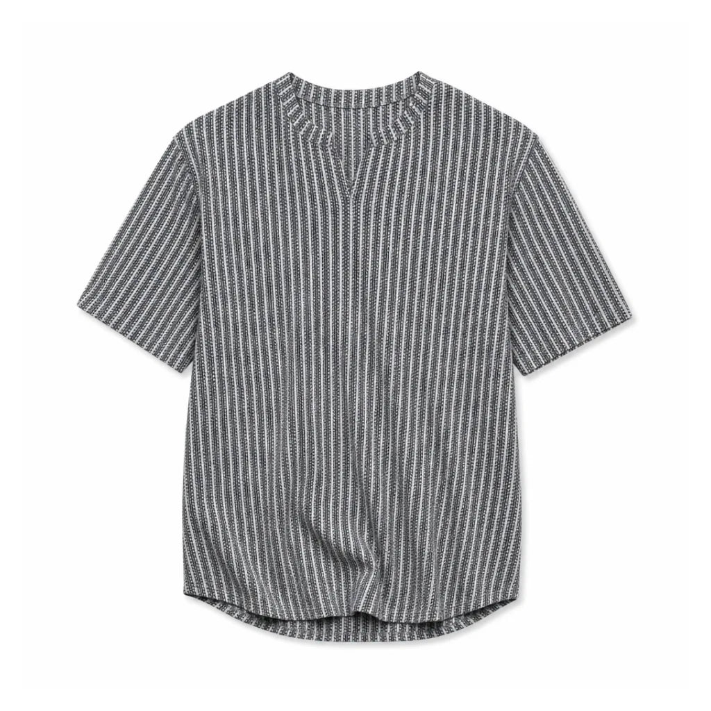Nolan V Neck T-Shirt - Color:Gray;Size:S