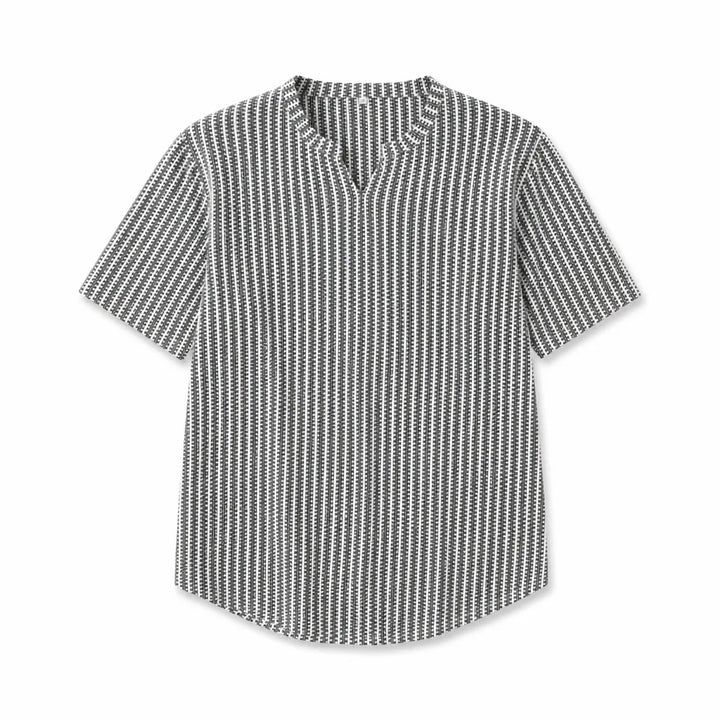 Nolan V Neck T-Shirt - Color:White;Size:S
