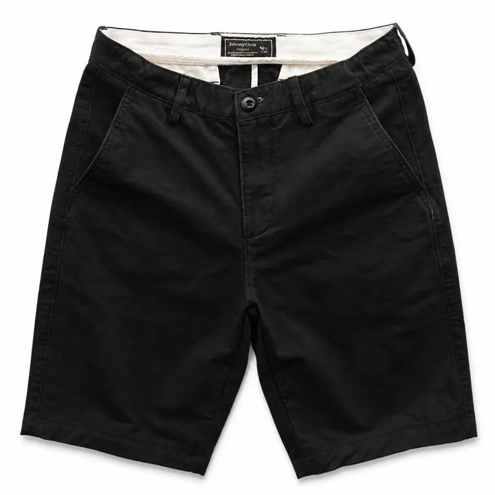 Oliver Cotton Chino Shorts - Color:Black;Size:XS