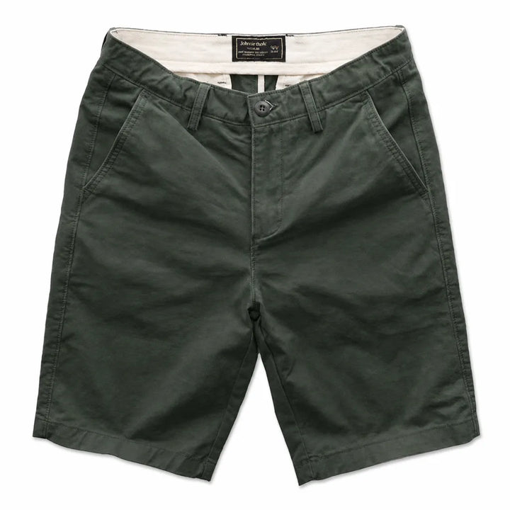 Oliver Cotton Chino Shorts - Color:Green;Size:XS