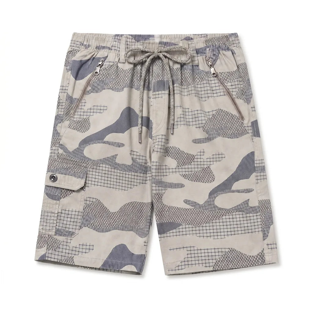 Owen Cotton Cargo Shorts - Color:Light Gray;Size:M
