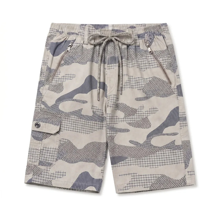 Owen Cotton Cargo Shorts - Color:Light Gray;Size:M