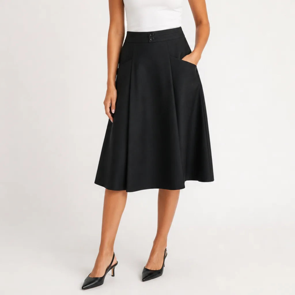 Women's Kilmer High Waist Midi Skirt