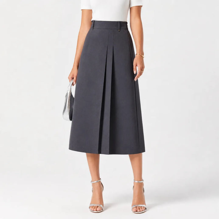 Women's 9781 Priscilla Pleated Midi Skirt