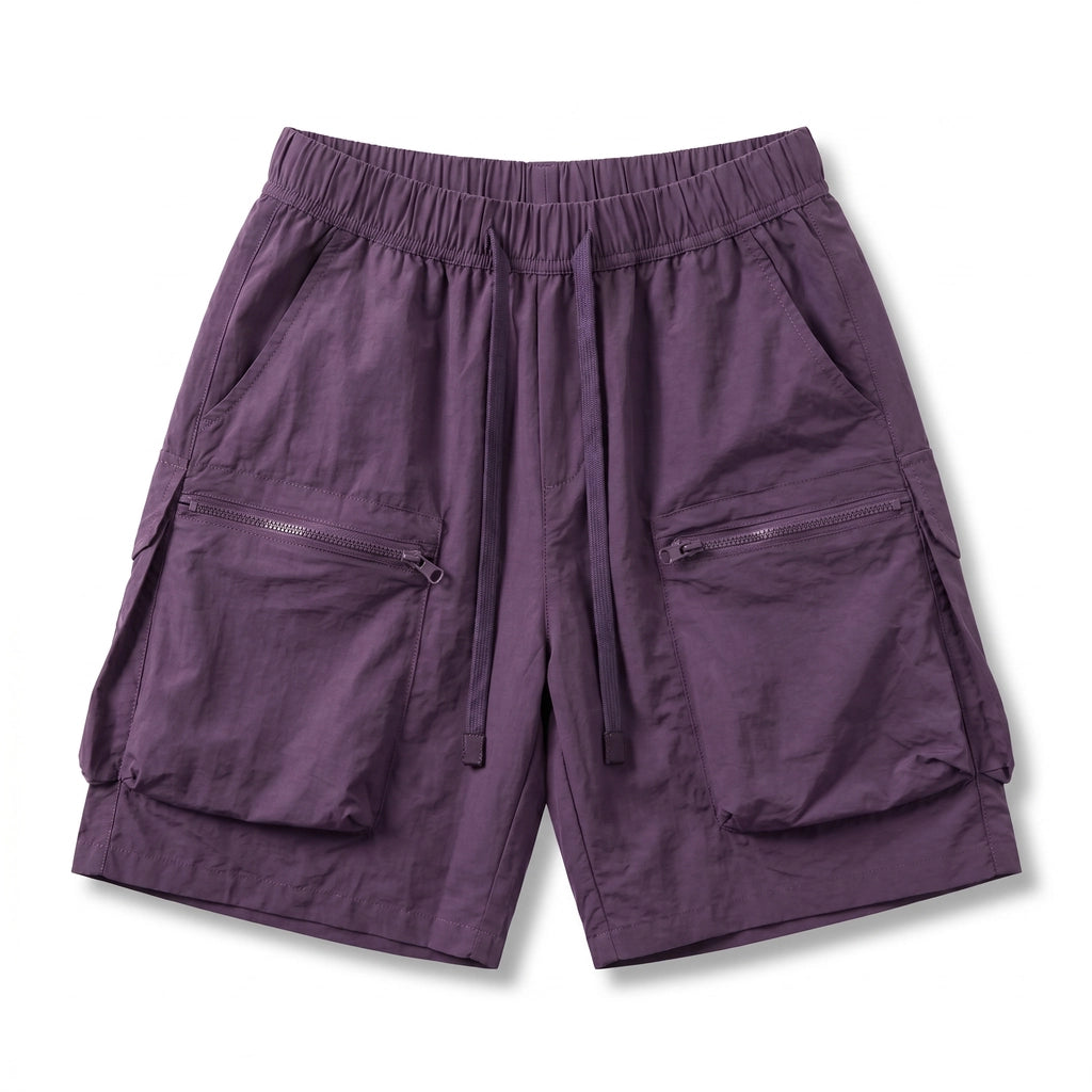 Matteo Cargo Shorts - Color:Purple;Size:S