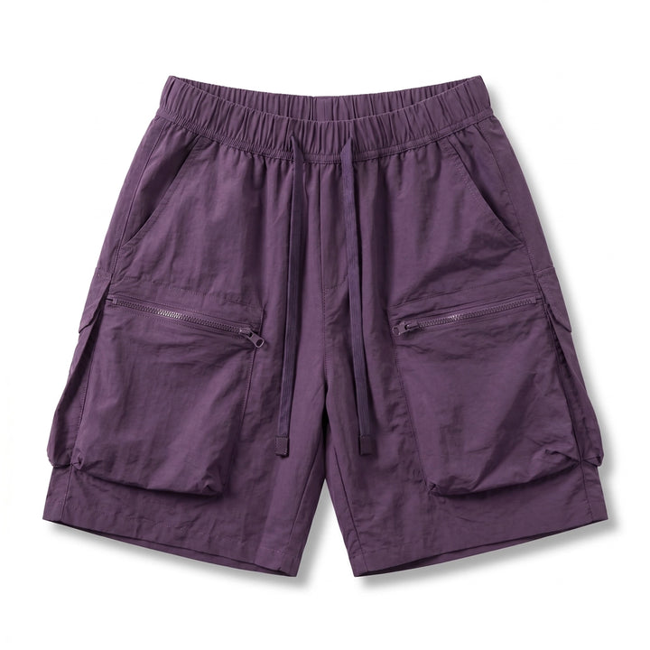 Matteo Cargo Shorts - Color:Purple;Size:S