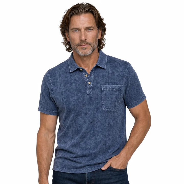 Men's Blue Benson Polo Shirt (Copy)