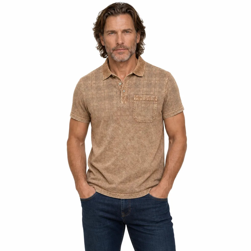 Men's Brown Benson Polo Shirt (Copy)