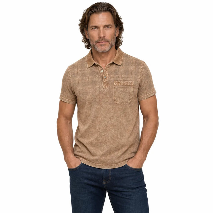 Men's Brown Benson Polo Shirt (Copy)