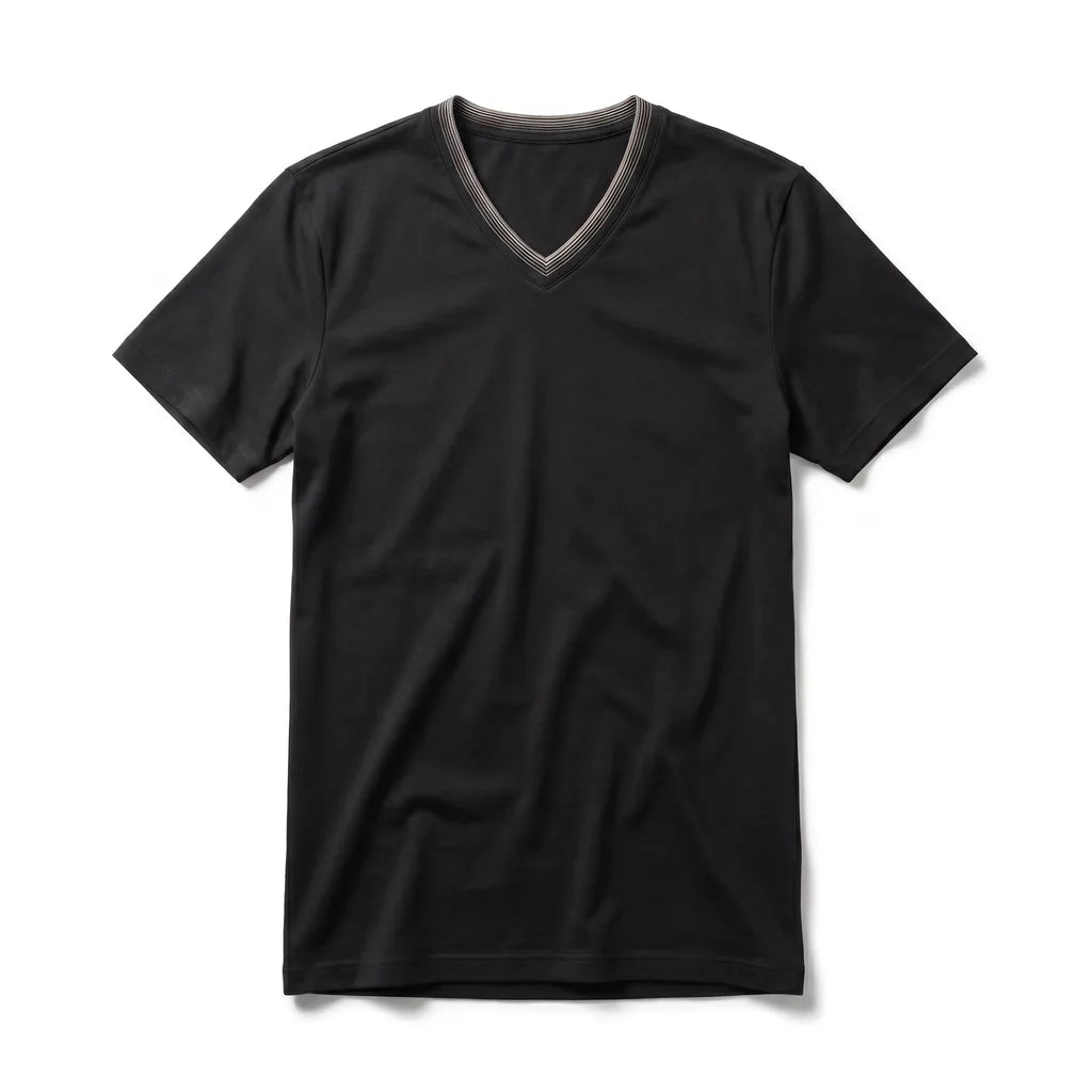 Randolph Crewneck T-Shirt - Color:Black;Size:M