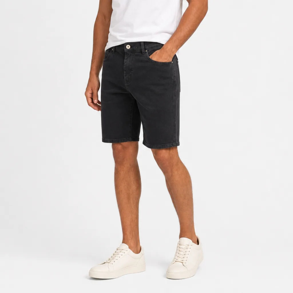 Men's Redford Straight Cotton Shorts