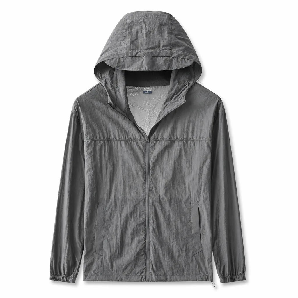 Ryan Hooded Jacket - Color:Gray;Size:XS