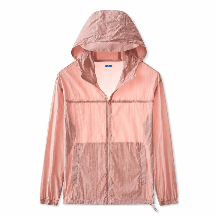 Ryan Hooded Jacket - Color:Pink;Size:XS