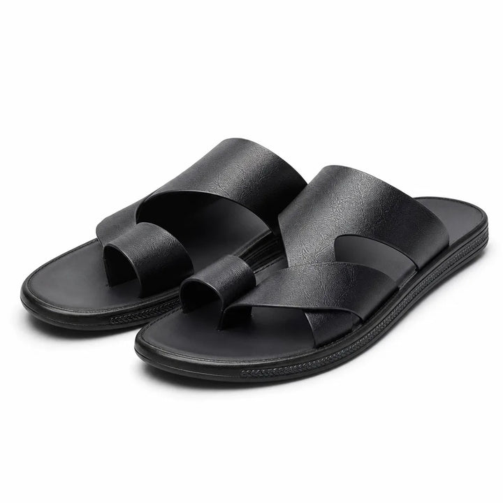 Ryan Mule Sandals - Color:Black;Size:38