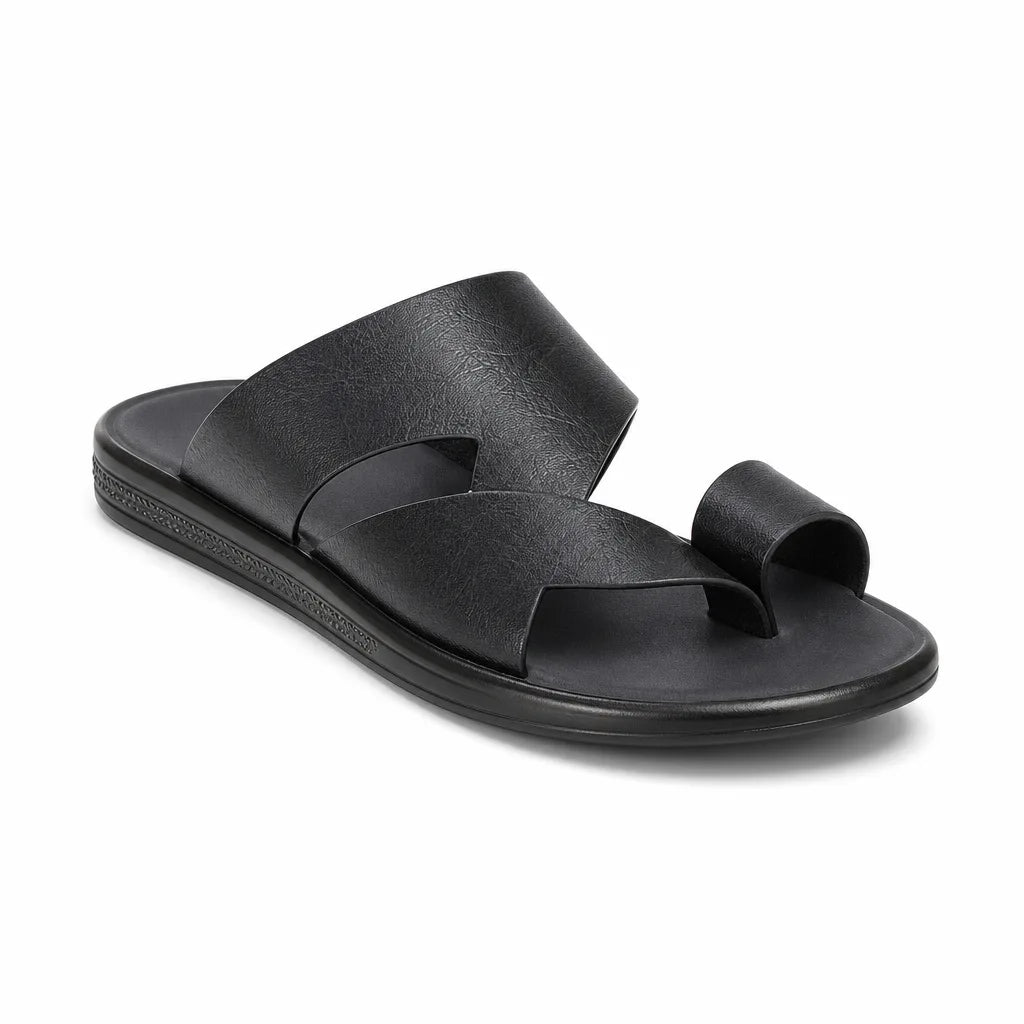 Black Laurel Mesh Mule Sandals 1