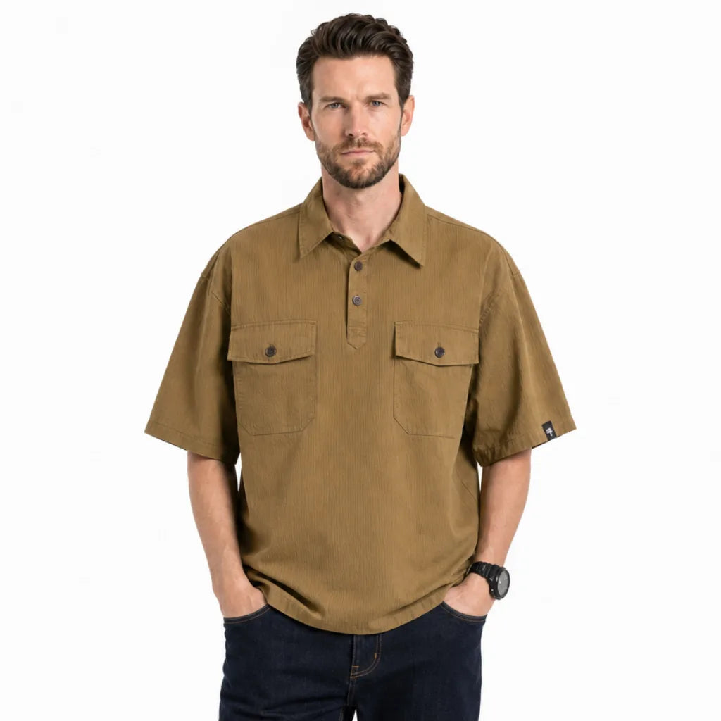 Men's Josephine Loose Polo Shirt