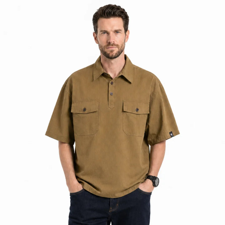 Men's Josephine Loose Polo Shirt