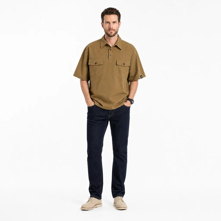 Men's Josephine Loose Polo Shirt