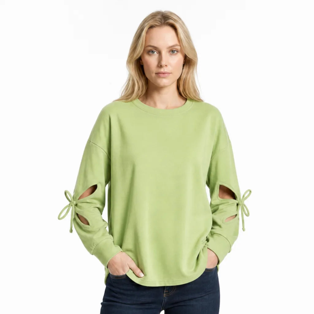 Women's Britton Bow Sleeve Top