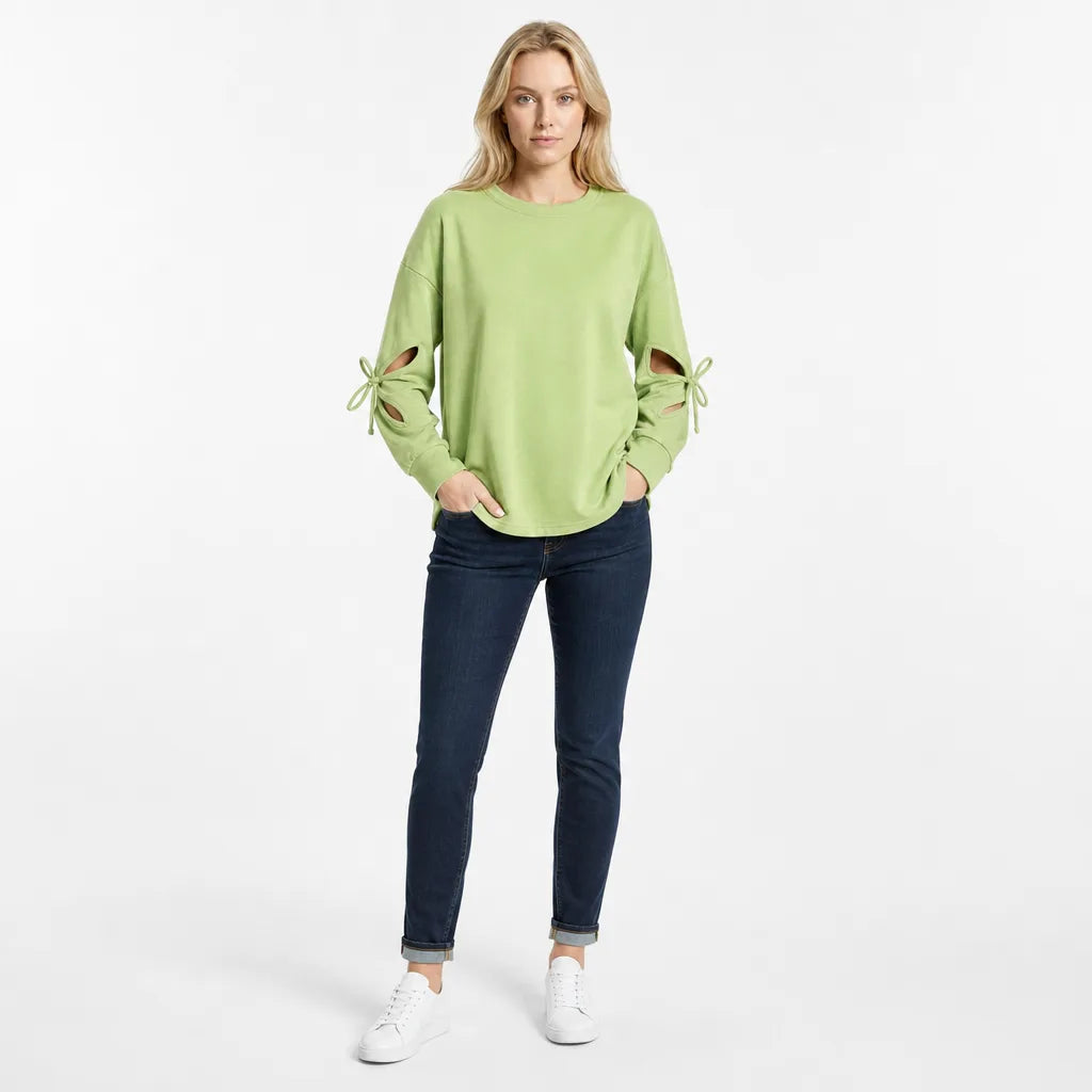Women's Britton Bow Sleeve Top