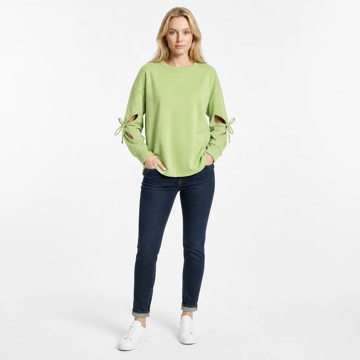 Women's Britton Bow Sleeve Top