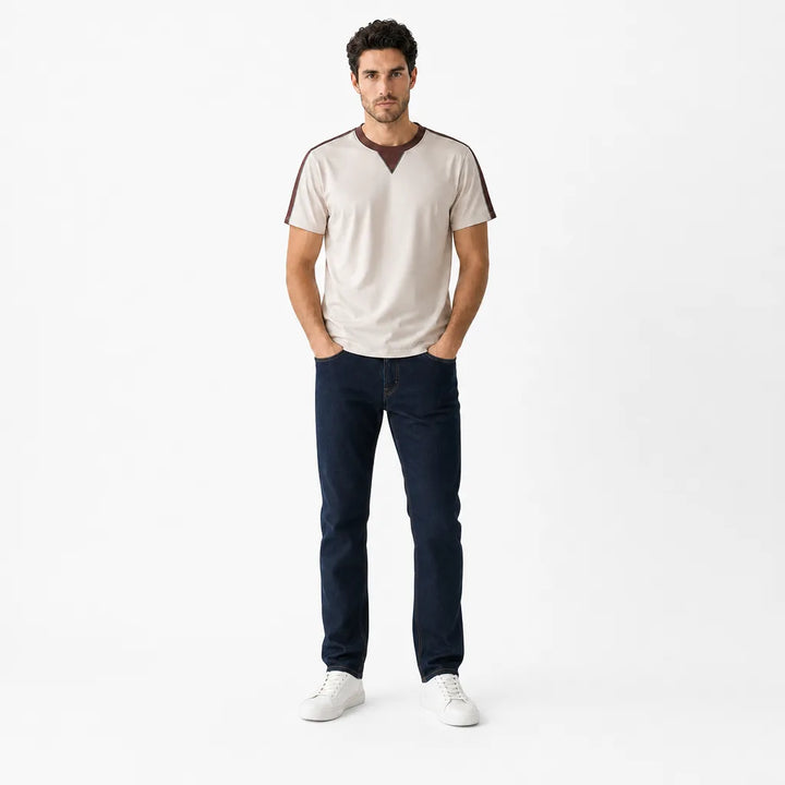 Men's Parsons Contrast Crew Neck Tee