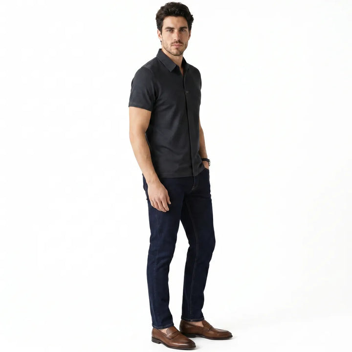 Men's Dark Gray Sinclair Seamless Polo Shirt