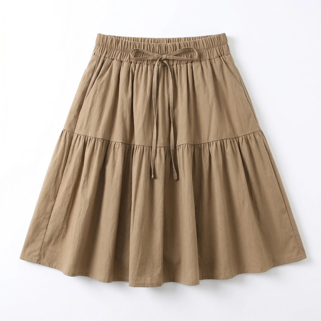 Sloane High-Rise Culottes - Color:Khaki;Size:XS