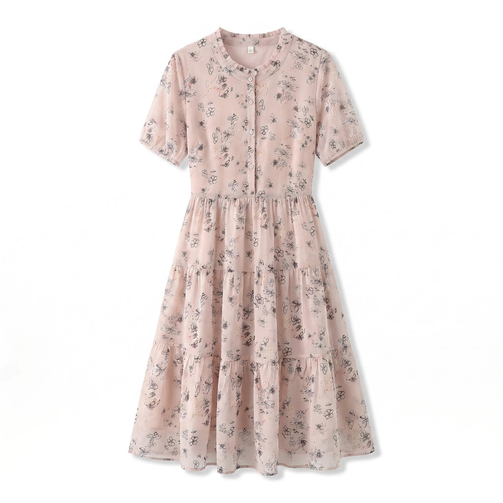 Sophia Vance Floral Dress - Color:Floral;Size:XS
