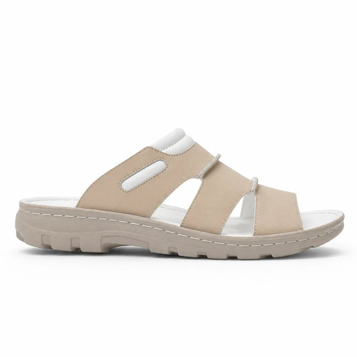 Men's White Stein Open Toe Sandals