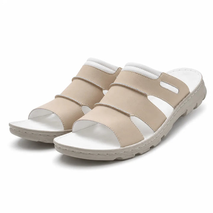 Stein Open Toe Sandals - Color:White;Size:38