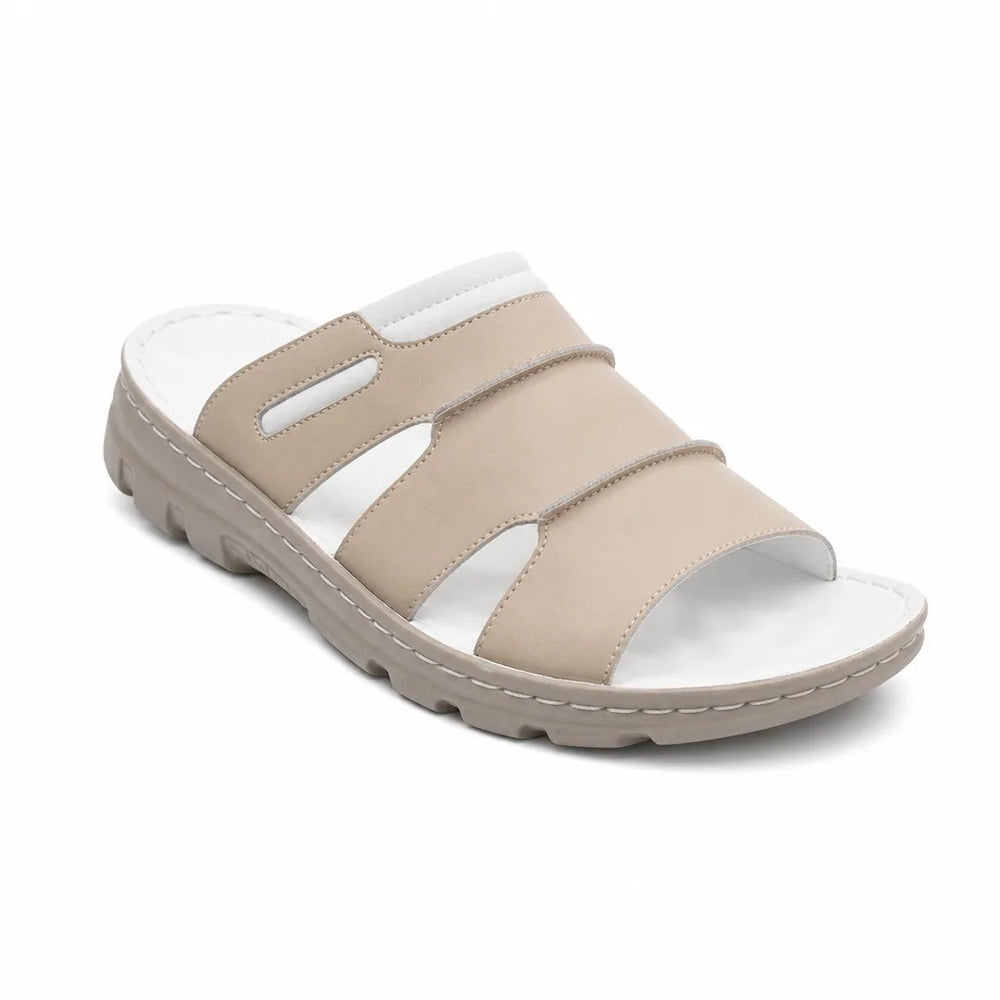Men's White Stein Open Toe Sandals