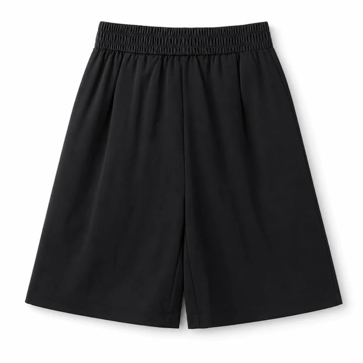 Stratton Flowy Bermuda Shorts - Color:Black;Size:M