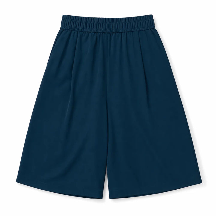 Stratton Flowy Bermuda Shorts - Color:Navy;Size:M