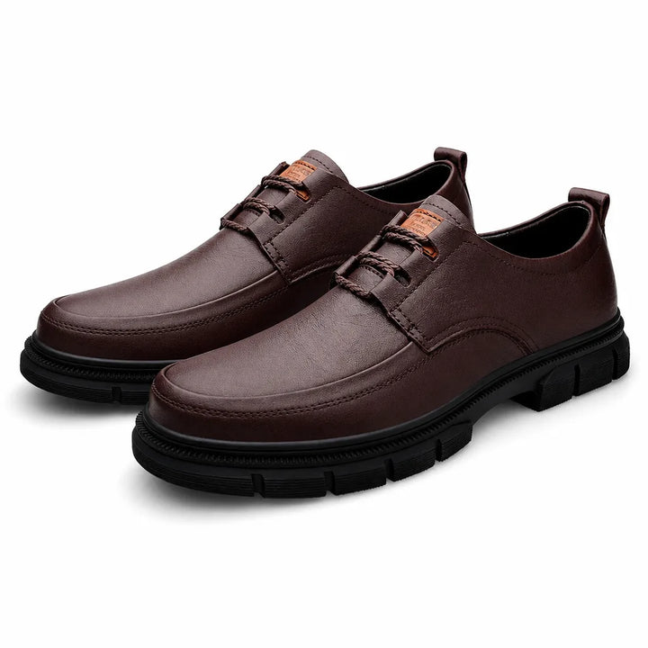 Men's Brown Trevor Rodwick Leather Derbies