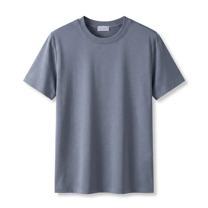 Tristan Silk Blend T-Shirt - Color:Gray;Size:S