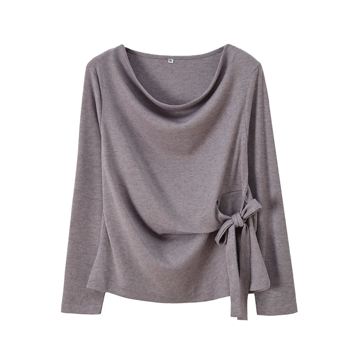 Victoria Blouse - Color:Gray;Size:M