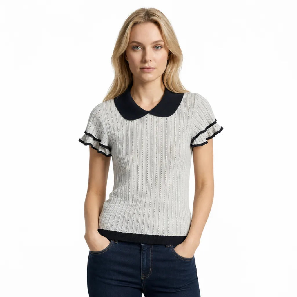 Women's Cortland Contrast Knit Top