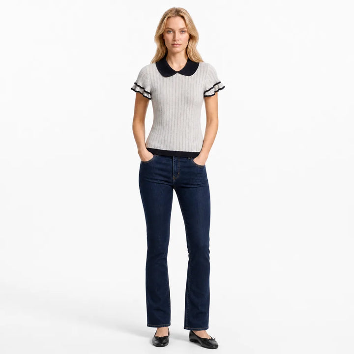 Women's Cortland Contrast Knit Top