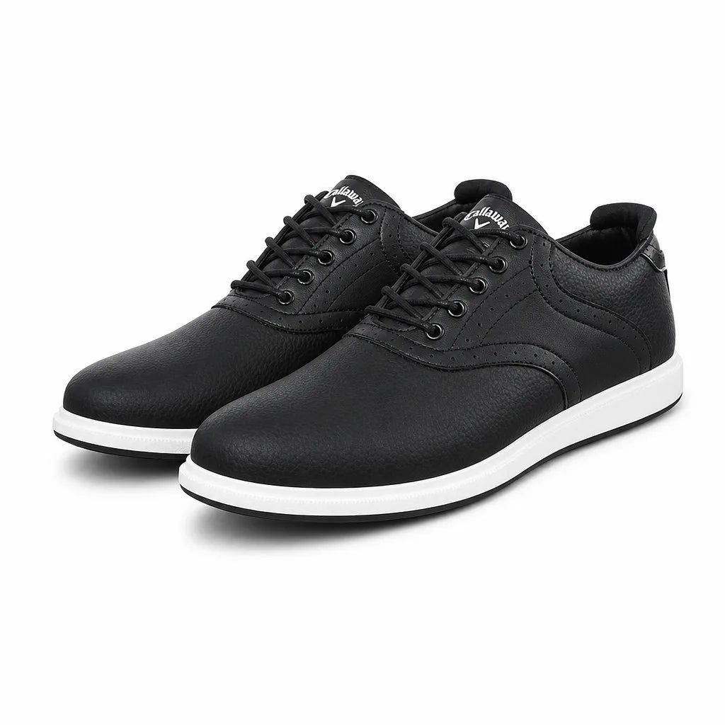 Warfield Golf Sneakers - Color:Black;Size:39