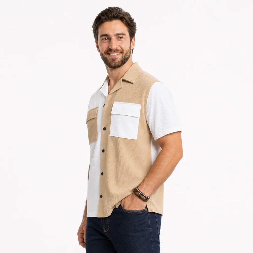 Men's Wesley Colorblock Pocket Shirt