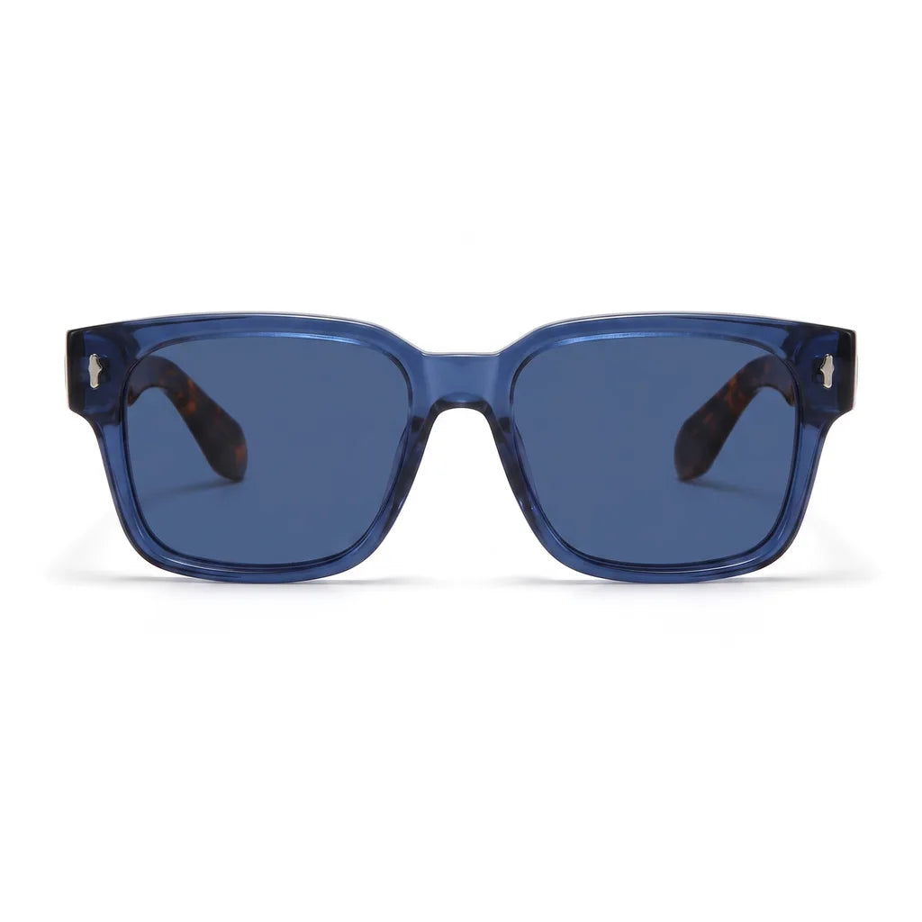 Men's Blue Ashby Square Frame Shades