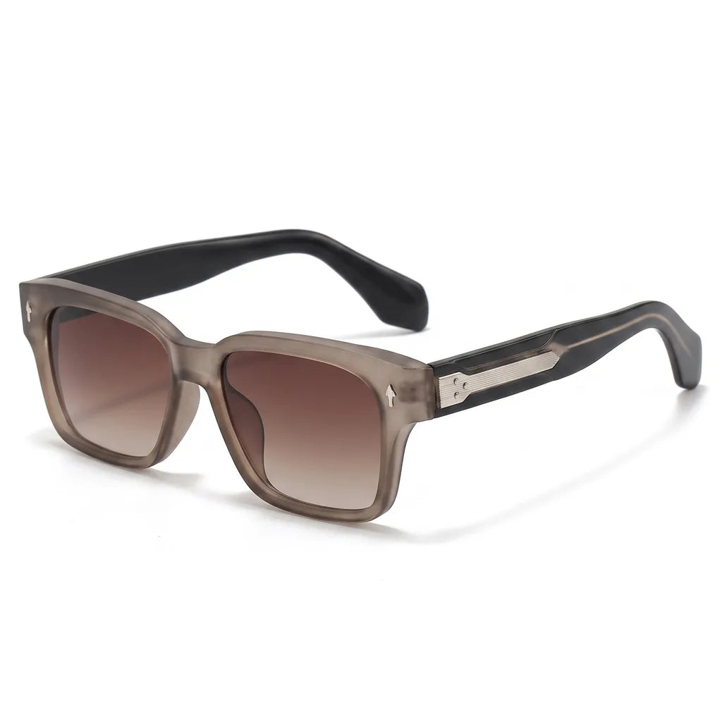Whitfield Square Sunglasses - Color:Sand Gray