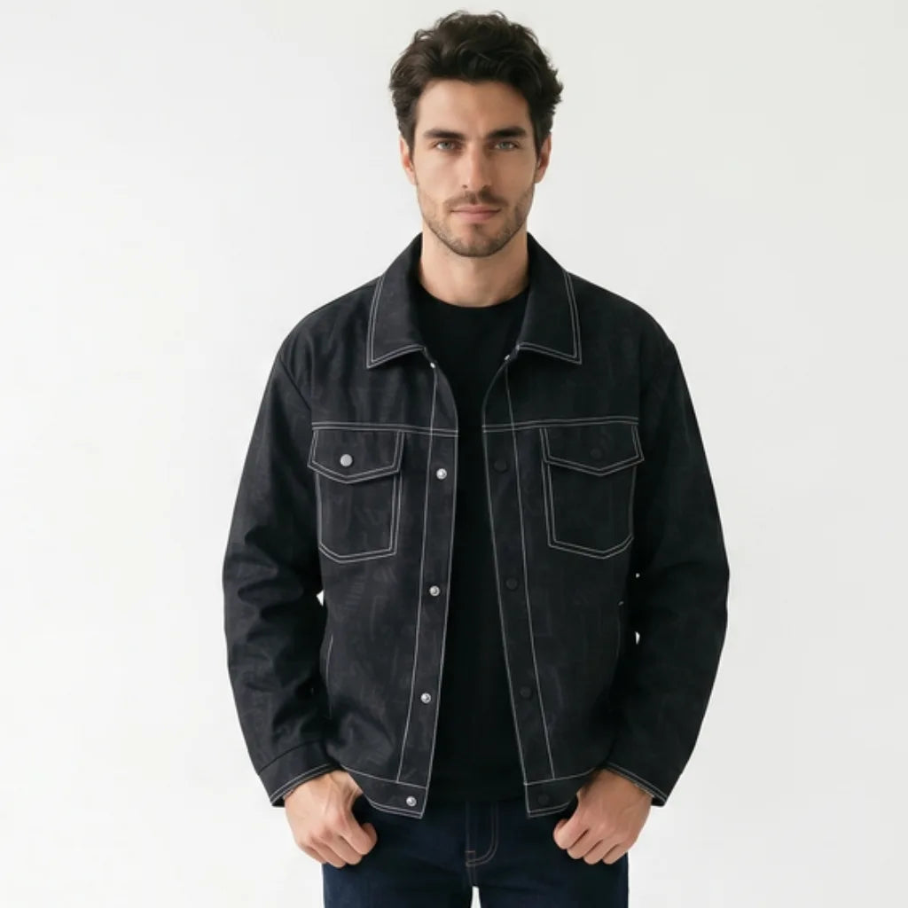 Men's Winona Stitched Lapel Jacket