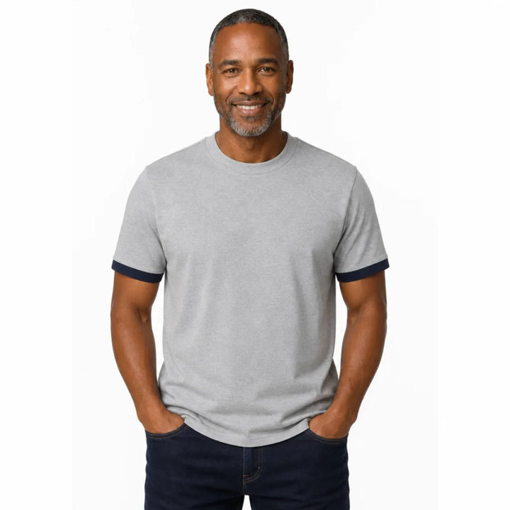 Men's Lowry Contrast Crew T-Shirt