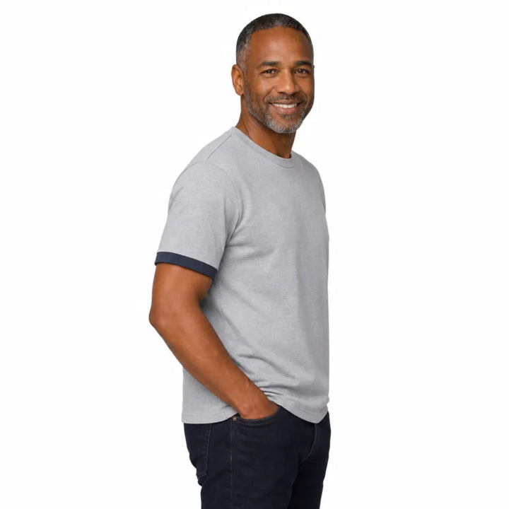 Men's Lowry Contrast Crew T-Shirt