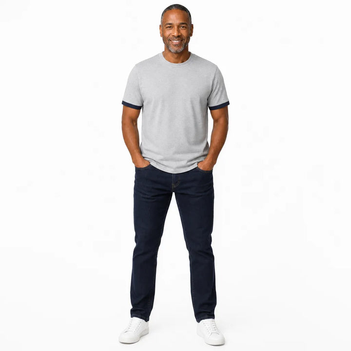 Men's Lowry Contrast Crew T-Shirt