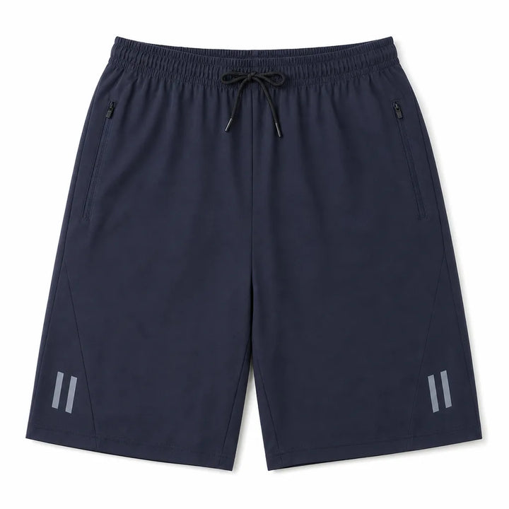William Relaxed Shorts - Color:Blue;Size:L