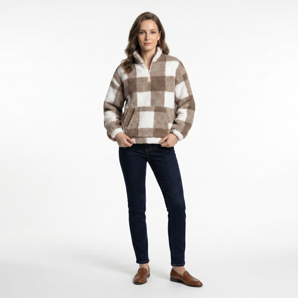 Aspen Check Fleece
