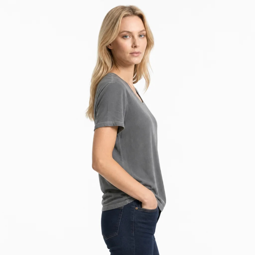 Women's Eggleston Asymmetric U Neck Tee